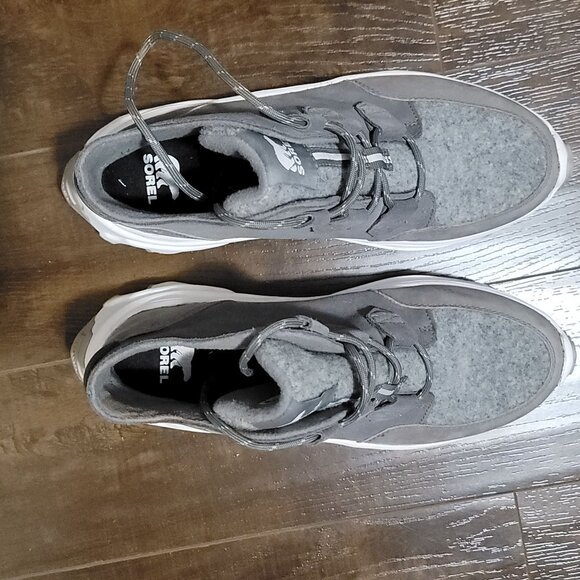 NEW Sorel Kinetic Breakthru Caribou Boots Womens 10 Winter Snow Outdoors Cozy - Picture 4 of 9